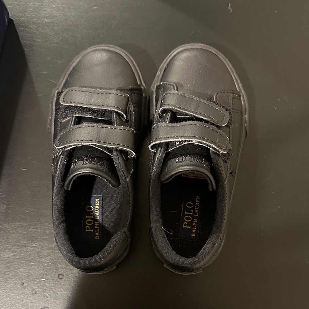 Polo by Ralph Lauren Kids Black Sneakers
